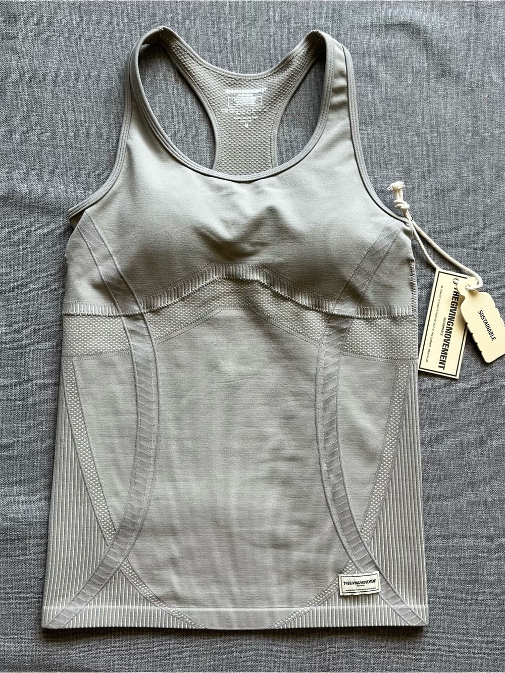 The Giving Movement Contrast Support Tank Top